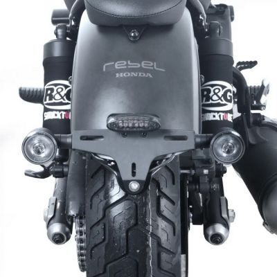 Držák SPZ, Honda CMX500 Rebel (S) (2020-), černý